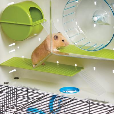 Show full view: MidWest Arcade Hamster Cage, Green/White slide 4 of 8