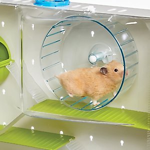 MidWest Arcade Hamster Cage, Green/White