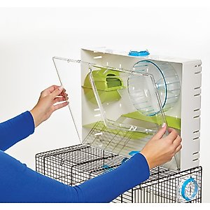 MidWest Arcade Hamster Cage, Green/White