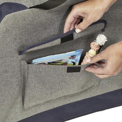 Show full view: MidWest Canine Camper Dog Tent Crate, Gray, Intermediate slide 6 of 9