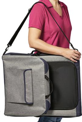 Show full view: MidWest Canine Camper Dog Tent Crate, Gray, Intermediate slide 7 of 9