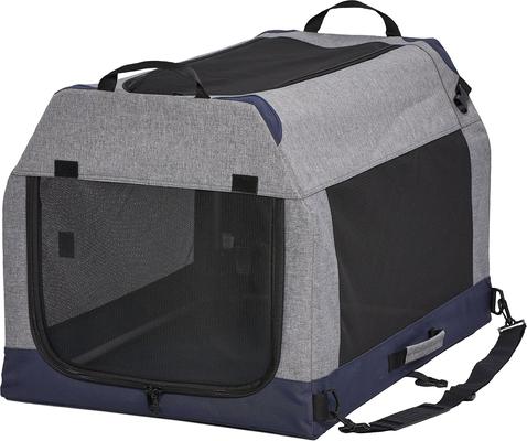 Show full view: MidWest Canine Camper Dog Tent Crate, Gray, Medium slide 2 of 9