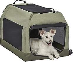 MidWest Canine Camper Dog Tent Crate, Green, Medium