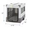Show in main carousel: MidWest Canine Camper Single Door Collapsible Soft-Sided Dog Crate, 30 inch slide 3 of 9
