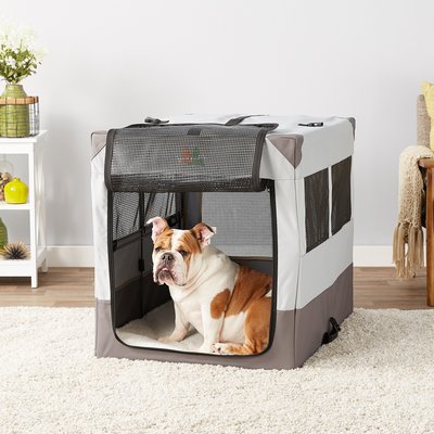 MidWest MidWest Canine Camper Sportable Tent Dog Crate, 36-in, 41 to 71-lbs