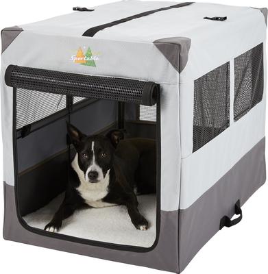 Show full view: MidWest Canine Camper Single Door Collapsible Soft-Sided Dog Crate, 36 inch slide 4 of 9