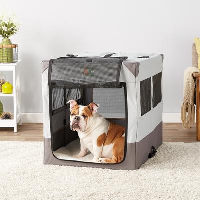 MIDWEST Canine Camper Single Door Collapsible Soft-Sided Dog Crate, 42 inch  - Chewy.com