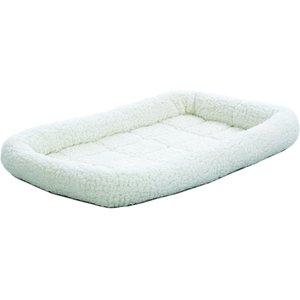 MidWest Cat & Dog Carrier Bed, White, 22-in