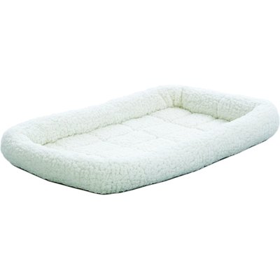 MidWest MidWest Cat & Dog Carrier Bed, White, 22-in