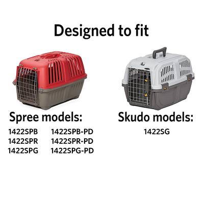 Show full view: MidWest Cat & Dog Carrier Bed, White, 22-in slide 3 of 4