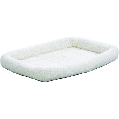 MidWest MidWest Cat & Dog Carrier Bed, White, 24-in