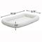 Show in main carousel: MidWest Cat & Dog Carrier Bed, White, 24-in slide 2 of 5
