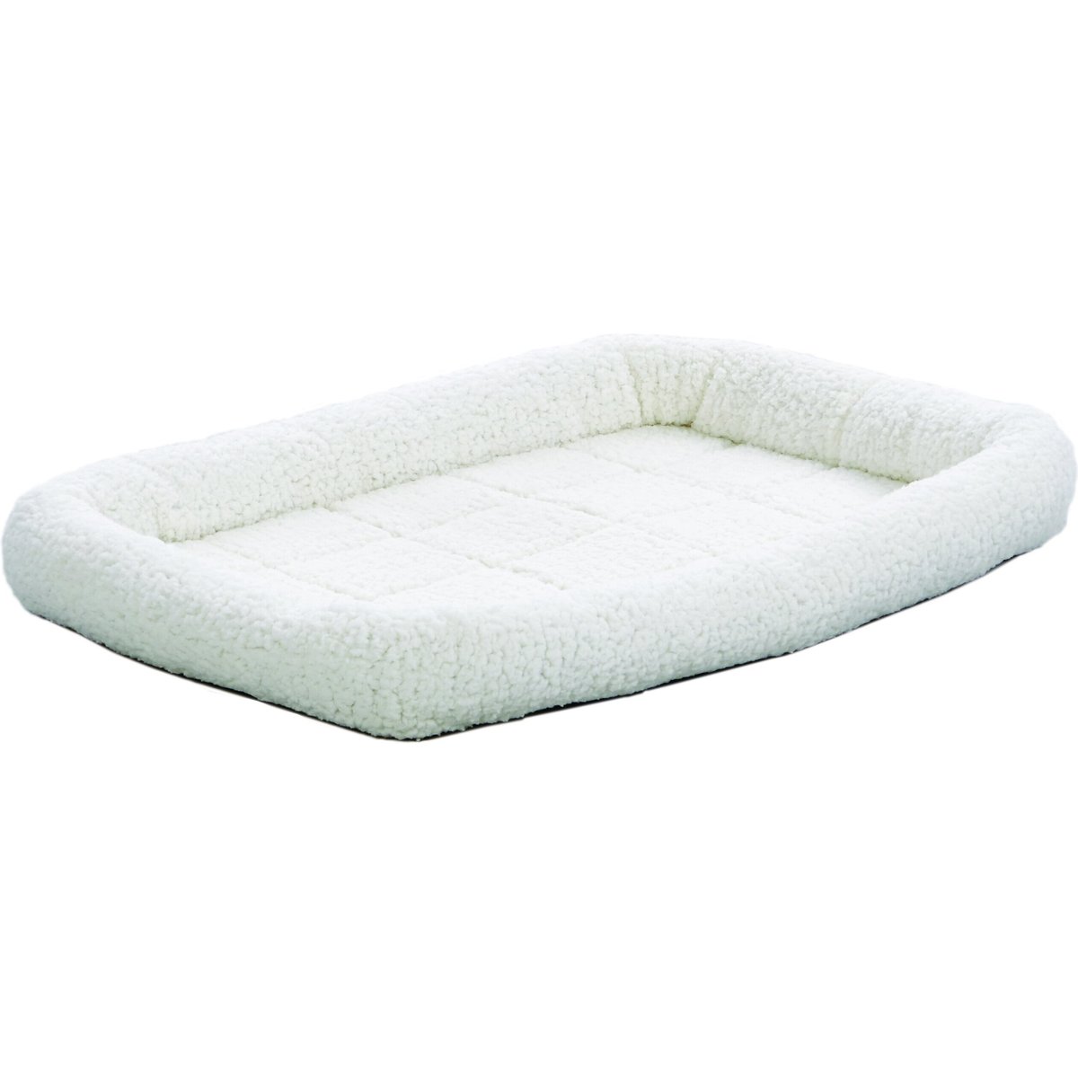 MidWest Cat & Dog Carrier Bed, White, 27-in