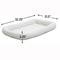 Show in main carousel: MidWest Cat & Dog Carrier Bed, White, White, 36-in slide 2 of 4