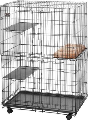 Show full view: MidWest Collapsible Wire Cat Cage Playpen slide 4 of 11