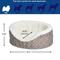 Show in main carousel: MidWest Cradle Nesting Orthopedic Bolster Cat & Dog Bed with Removable Cover, Mushroom/White, Small slide 3 of 6