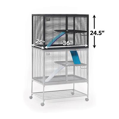 Show full view: MidWest Critter Nation Deluxe Small Animal Cage, Add-On Unit slide 2 of 8