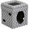 Show in main carousel: MidWest Curious Cube Condo, Geometric Gray + Catty Scratch Cat Scratcher with Catnip, Small slide 2 of 10