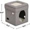 Show in main carousel: MidWest Curious Cube Condo, Geometric Mushroom + Catty Scratch Cat Scratcher with Catnip, Small slide 3 of 10