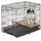 Show in main carousel: MidWest Curved Latch Dog Crate Floor Grid, Black, Small slide 4 of 7