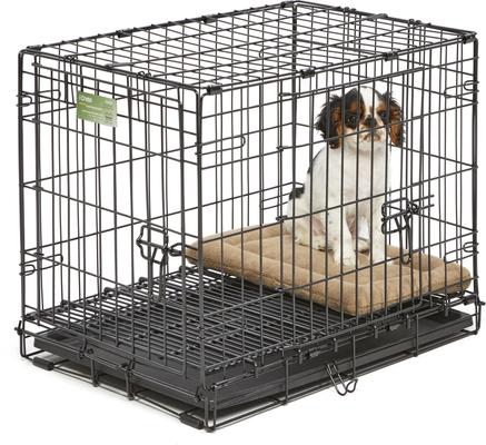 Show full view: MidWest Curved Latch Dog Crate Floor Grid, Black, Small slide 4 of 7