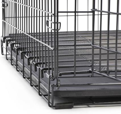 Show full view: MidWest Curved Latch Dog Crate Floor Grid, Black, Small slide 6 of 7