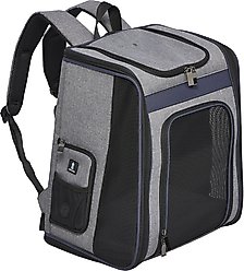 MidWest Day Tripper Dog & Cat Backpack, Gray slide 1 of 6