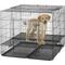 Show in main carousel: MidWest Double Door Collapsible Wire Puppy Crate with 1 inch Floor Grid, 37 inch slide 4 of 10