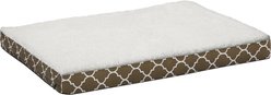 MidWest Double-Thick Orthopedic Pillow Dog Bed, Brown, Large