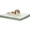Show in main carousel: MidWest Double-Thick Orthopedic Pillow Dog Bed, Green, Large slide 1 of 5