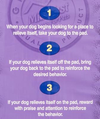 Show full view: MidWest Dry Paws Training & Floor Protection Pads, 30 count slide 4 of 7