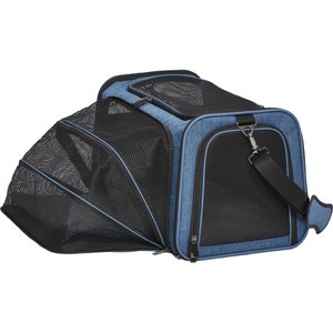 MidWest Duffy Dog & Cat Carrier, Blue, Large