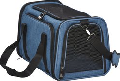 MidWest Duffy Dog & Cat Carrier, Blue, Medium