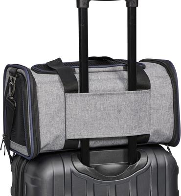 Show full view: MidWest Duffy Dog & Cat Carrier, Gray, Large slide 8 of 11