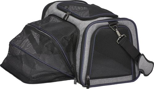 Show full view: MidWest Duffy Dog & Cat Carrier, Gray, Medium slide 4 of 9