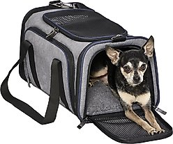 MidWest Duffy Dog & Cat Carrier, Gray, Small slide 2 of 7