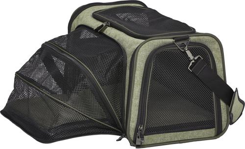 Show full view: MidWest Duffy Dog & Cat Carrier, Green, Medium slide 5 of 11