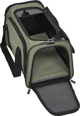 Show full view: MidWest Duffy Dog & Cat Carrier, Green, Medium slide 6 of 11