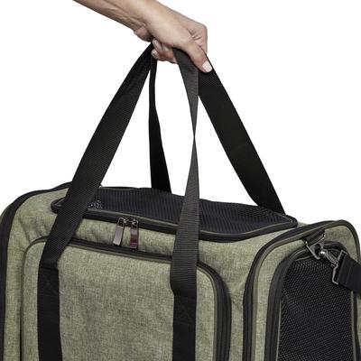 Show full view: MidWest Duffy Dog & Cat Carrier, Green, Medium slide 7 of 11