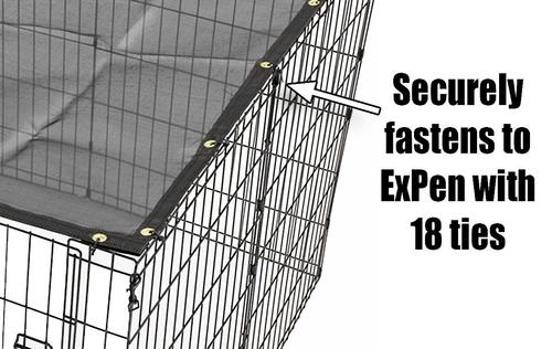 Show full view: MidWest Exercise Pen Sunscreen Top slide 3 of 4