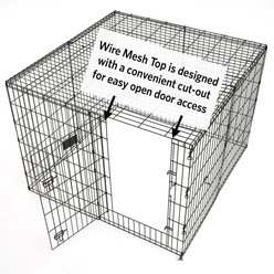 MidWest Exercise Pen Wire Mesh Top slide 2 of 4