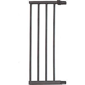 MidWest Extension for 29" Steel Pet Gate, Graphite, 11-in