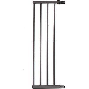 MidWest Extension for 39" Steel Pet Gate, Graphite, 11-in