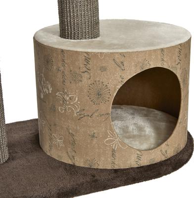 Show full view: MidWest Feline Nuvo Cove 35-in Faux Fur Modern Cat Tree slide 2 of 10