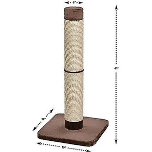 MidWest Feline Nuvo Grand Forte 41-in Cat Scratching Post