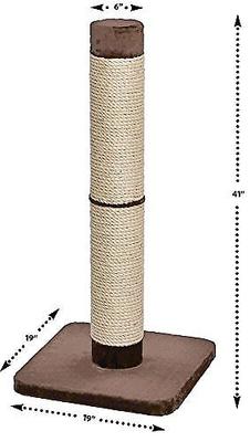Show full view: MidWest Feline Nuvo Grand Forte 41-in Cat Scratching Post slide 4 of 7