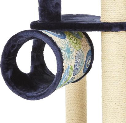 Show full view: MidWest Feline Nuvo Playhouse 61.5-in Faux Fur Cat Tree & Condo slide 5 of 11