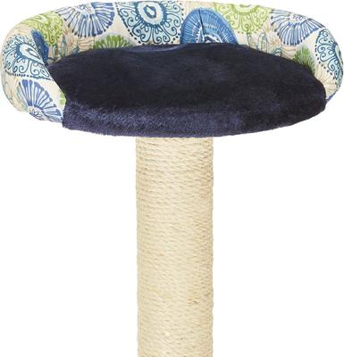 Show full view: MidWest Feline Nuvo Playhouse 61.5-in Faux Fur Cat Tree & Condo slide 6 of 11