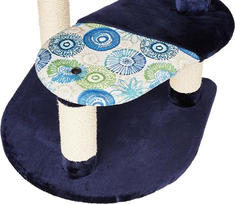 Show full view: MidWest Feline Nuvo Resort 60-in Faux Fur Cat Tree slide 5 of 10