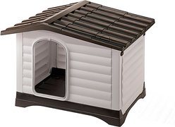 MidWest Ferplast Villa Dog Kennel with Folding Porch, Small-Midwest